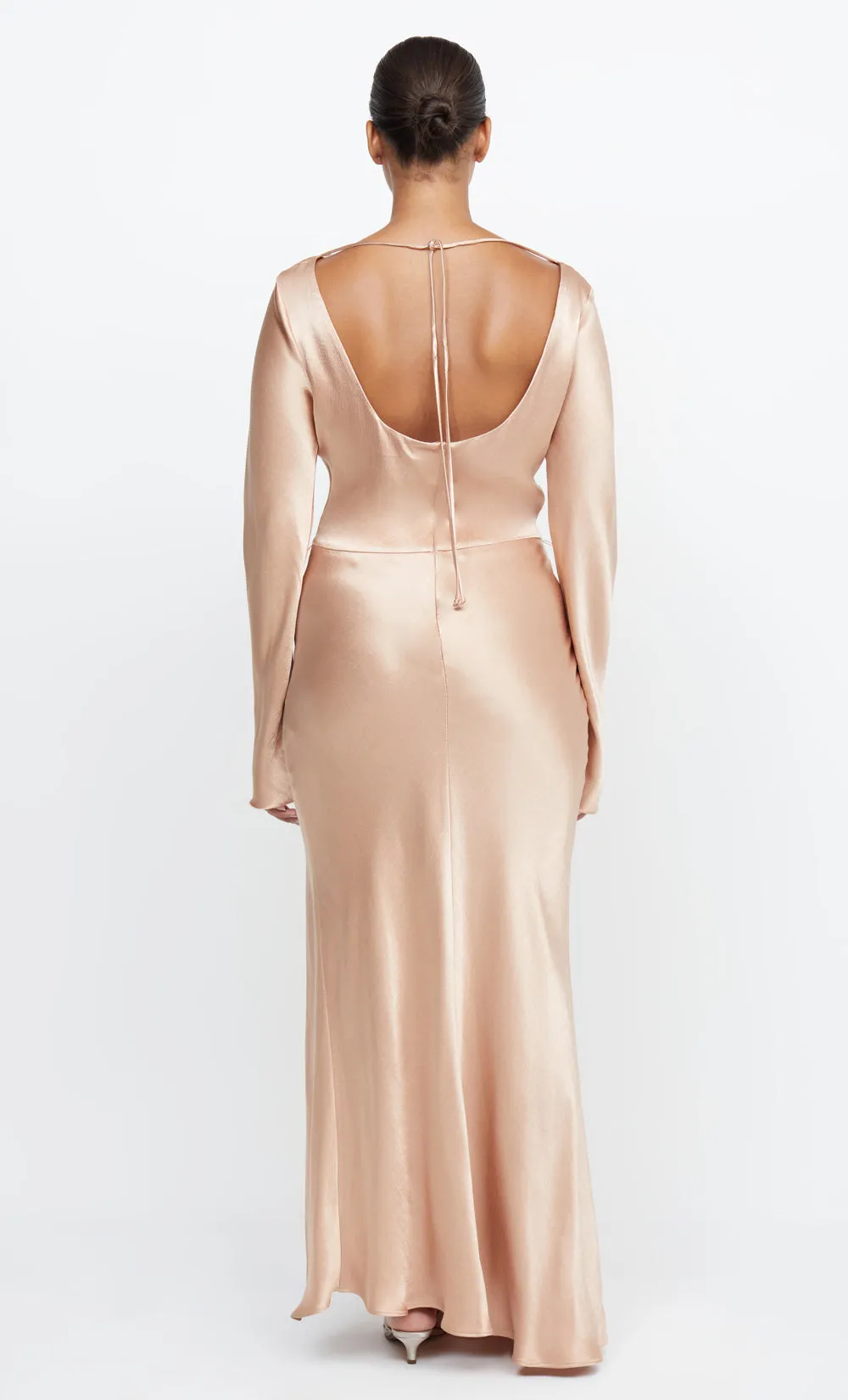 MOON DANCE LONG SLEEVE MAXI DRESS - ROSE GOLD sold by bec + bridge product image thumbnail 2