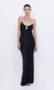 CEDAR CITY MAXI DRESS - BLACK/IVORY sold by bec + bridge