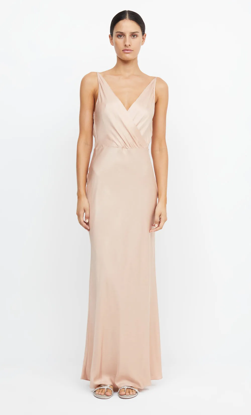 ADORE V MAXI DRESS - ROSE GOLD sold by bec + bridge product image thumbnail 2