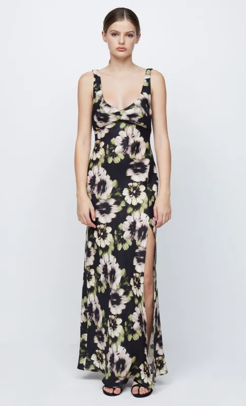 BLOOM LINEN MAXI - BLACK PRINT sold by bec + bridge