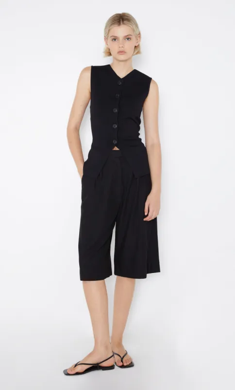 ILORA KNIT VEST - BLACK sold by bec + bridge