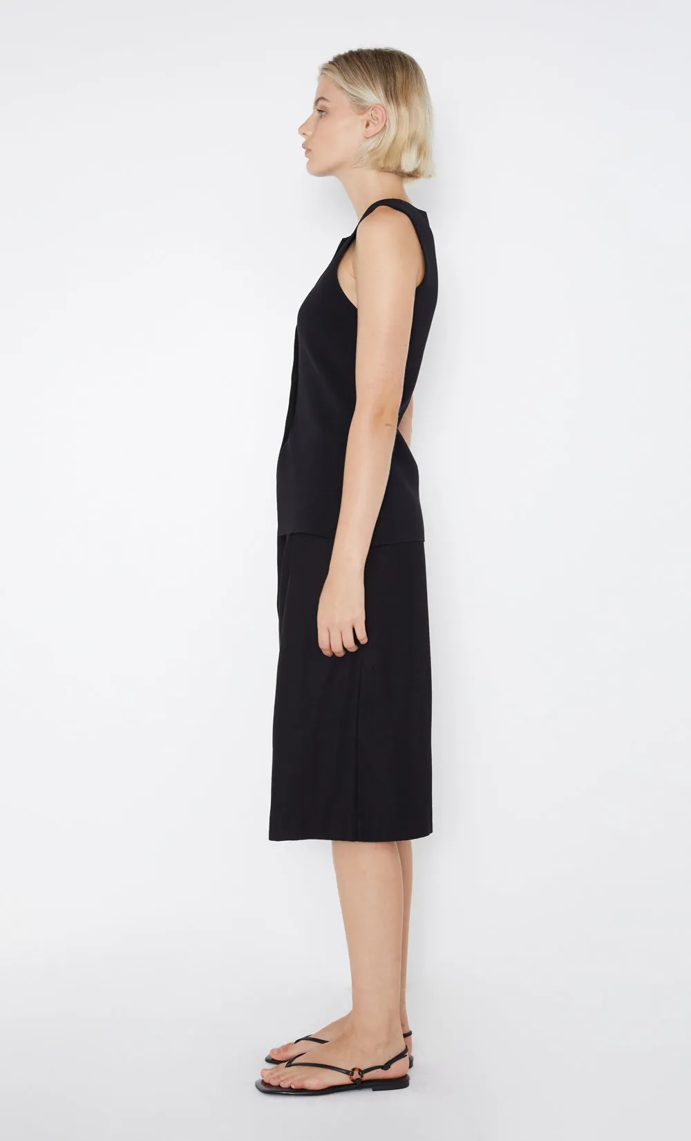 ILORA KNIT VEST - BLACK sold by bec + bridge product image thumbnail 4