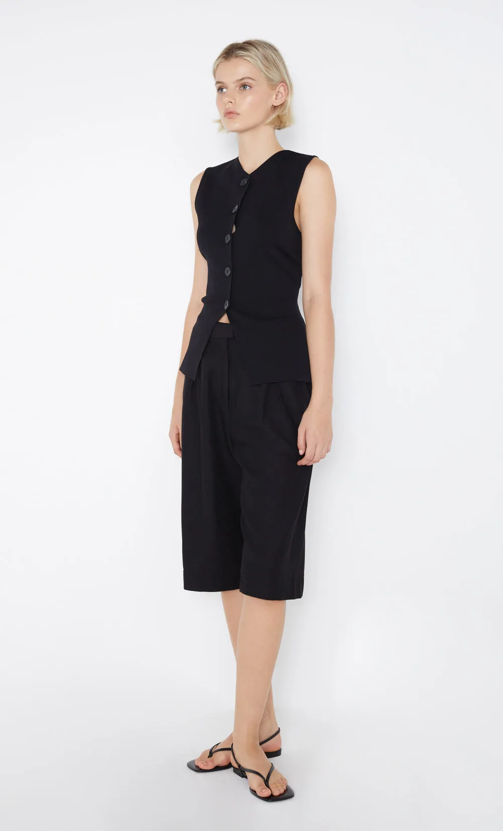 ILORA KNIT VEST - BLACK sold by bec + bridge product image thumbnail 3