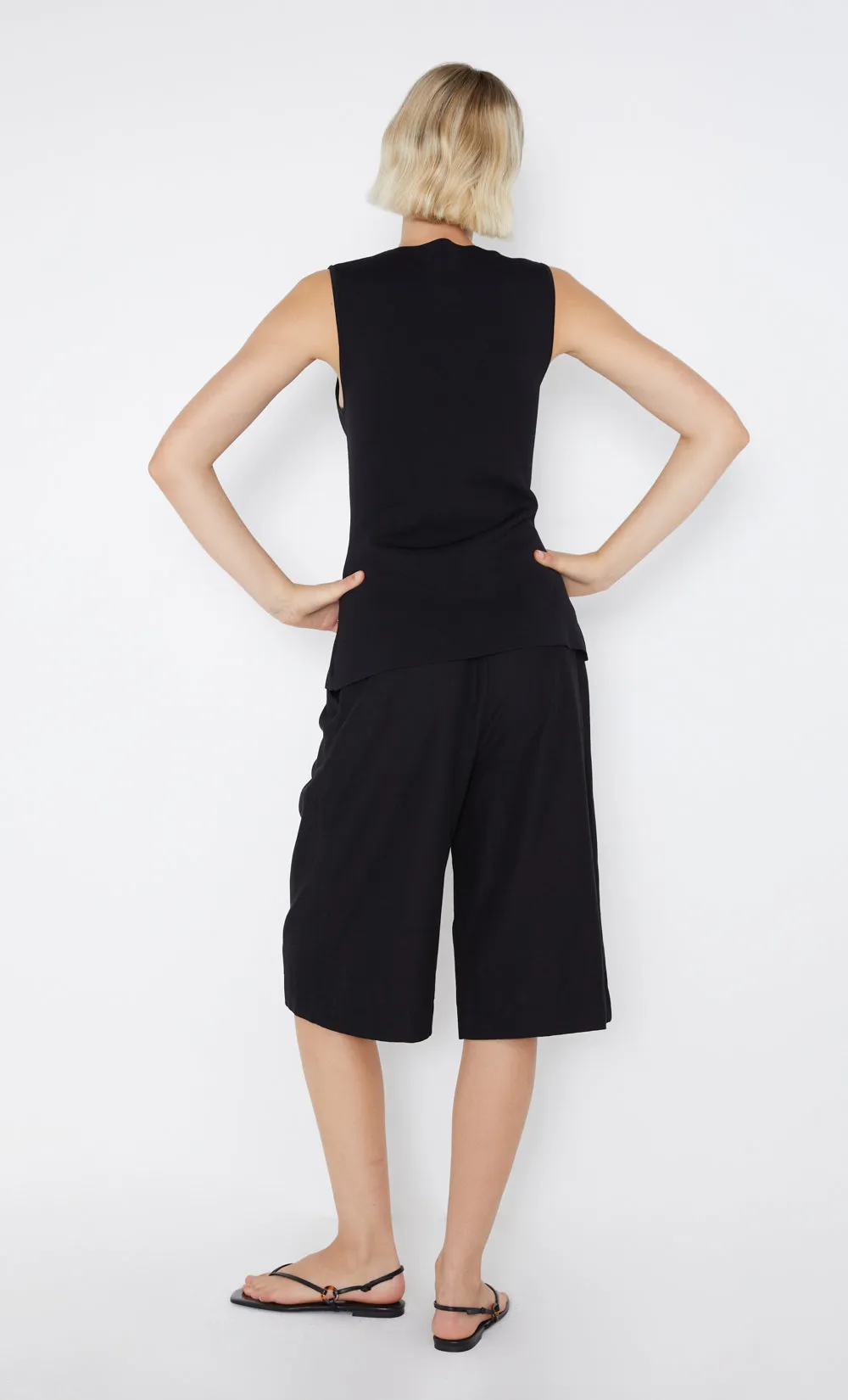 ILORA KNIT VEST - BLACK sold by bec + bridge product image thumbnail 2
