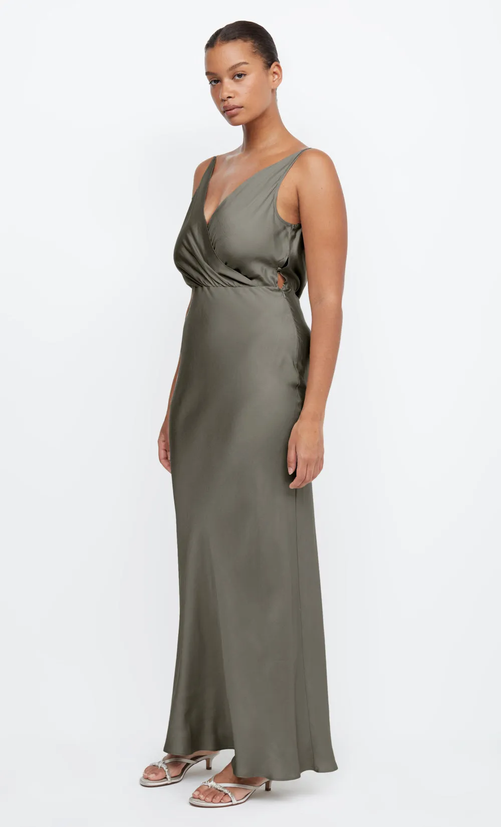 ADORE V MAXI DRESS - DARK WILLOW sold by bec + bridge product image thumbnail 3