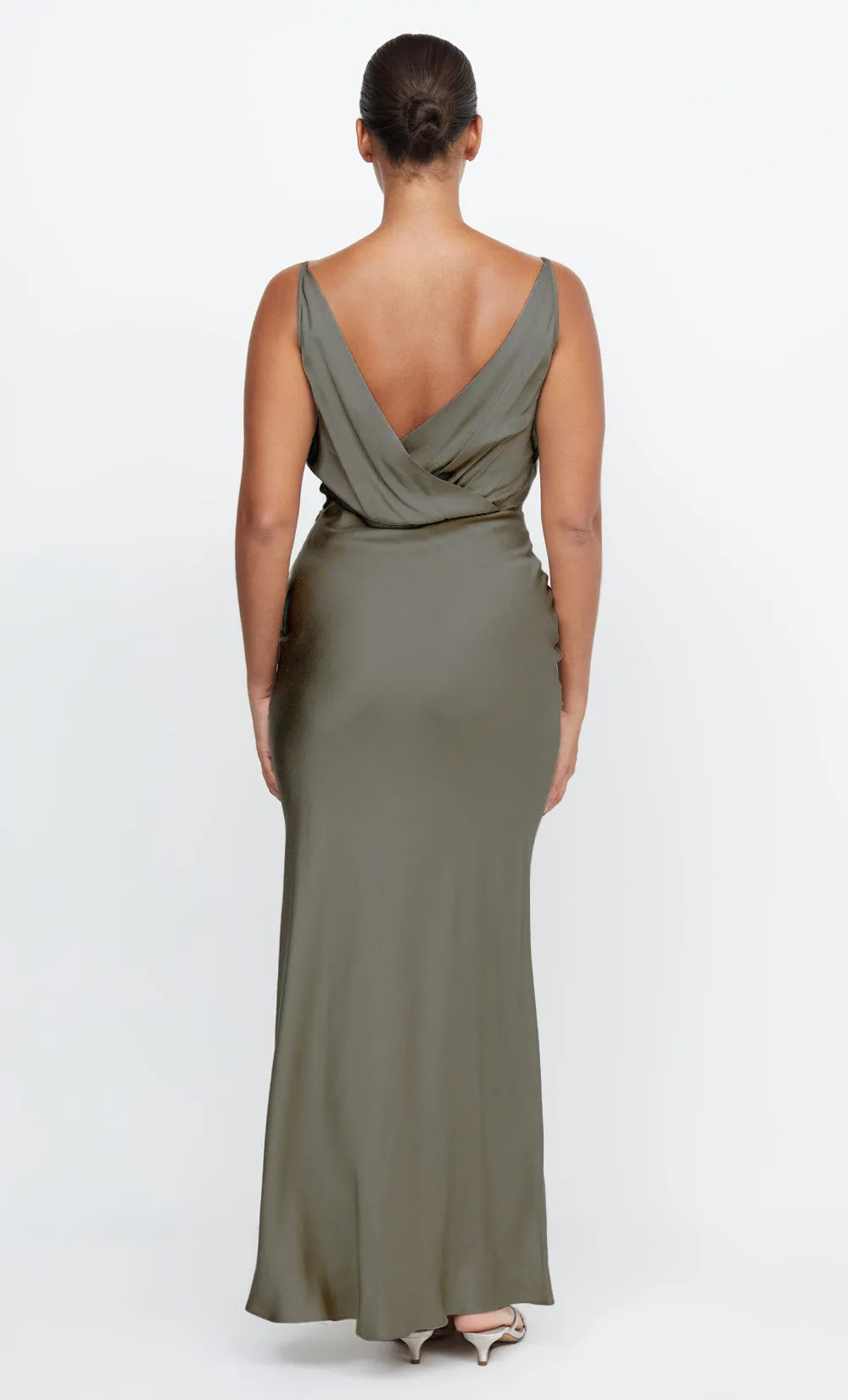 ADORE V MAXI DRESS - DARK WILLOW sold by bec + bridge product image thumbnail 5