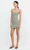 KARINA STRAPLESS SPLIT MINI - SAGE sold by bec + bridge