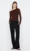 LIV LONG SLEEVE TOP - COCOA sold by bec + bridge