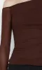 LIV LONG SLEEVE TOP - COCOA sold by bec + bridge