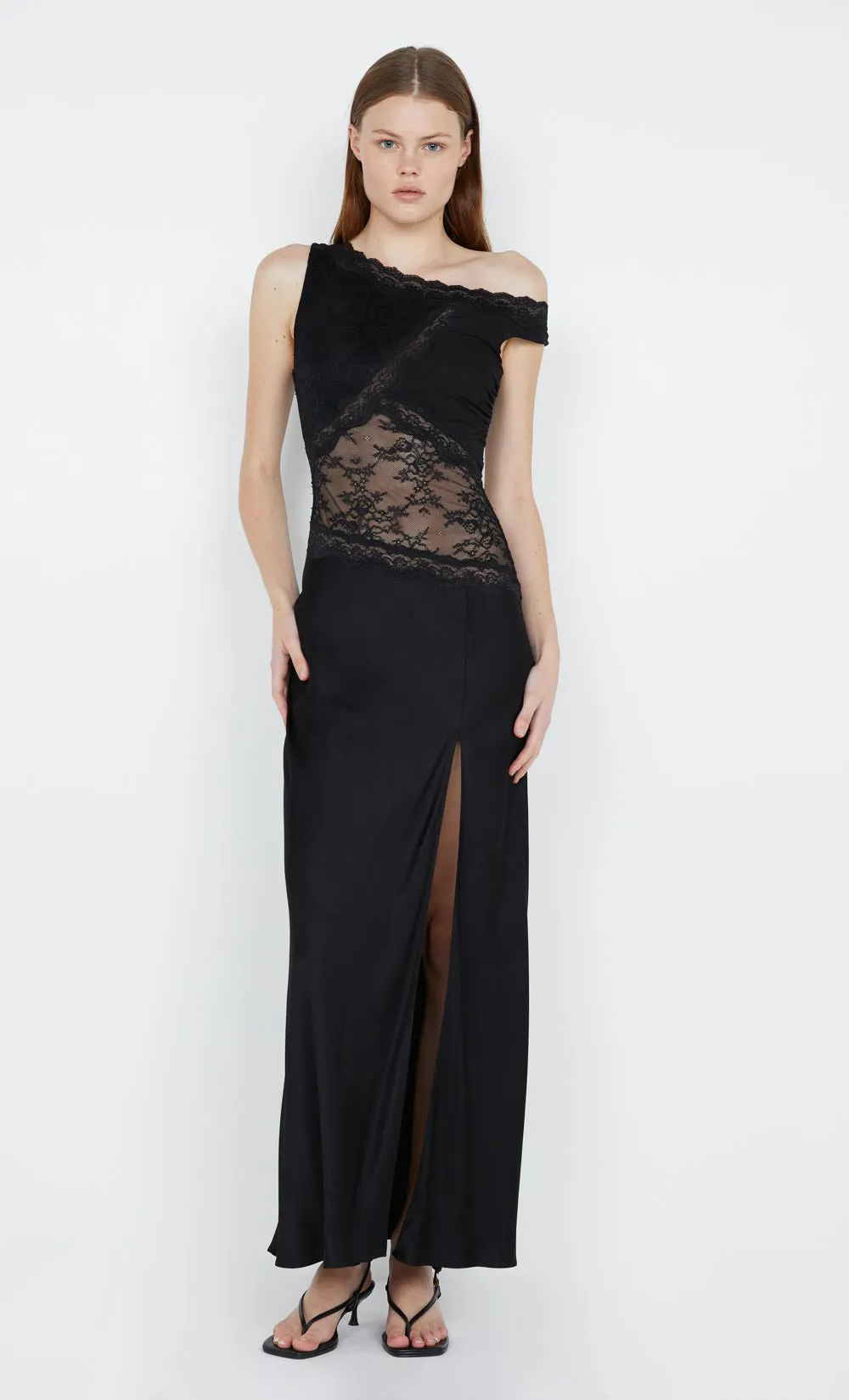 SASHAY MAXI DRESS - BLACK sold by bec + bridge