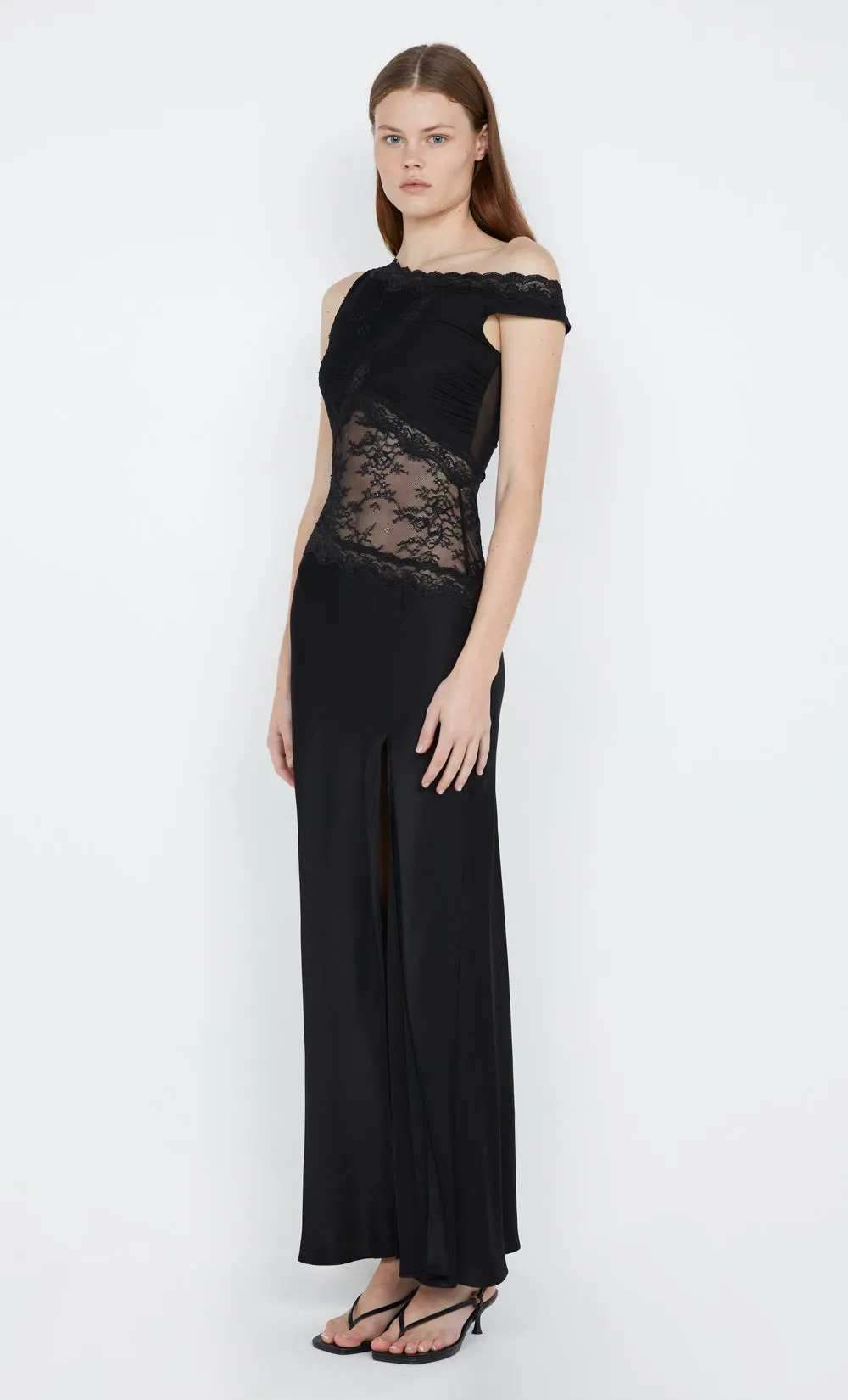 SASHAY MAXI DRESS - BLACK sold by bec + bridge product image thumbnail 3