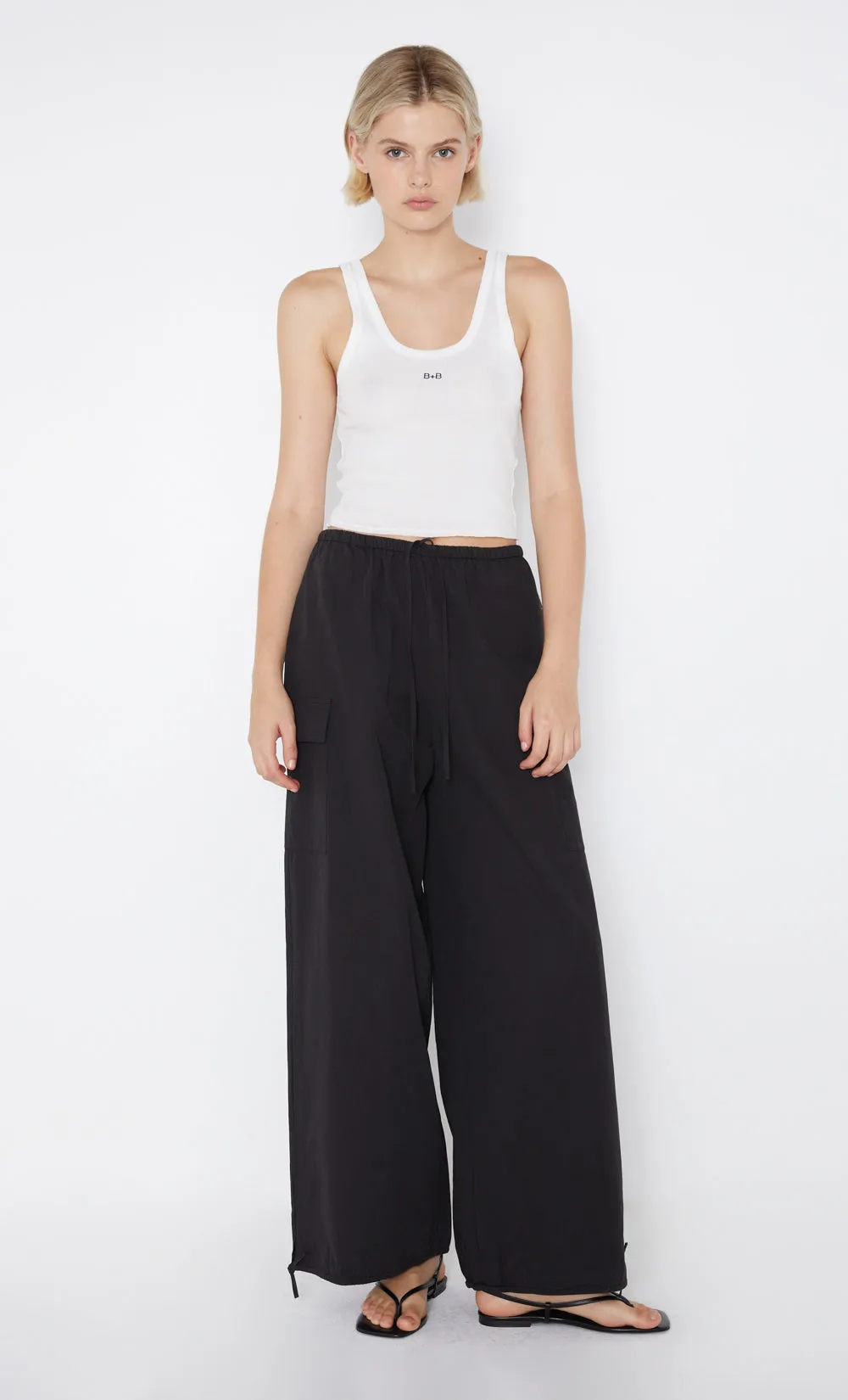 AIMEE CARGO PANT - BLACK sold by bec + bridge product image thumbnail 2