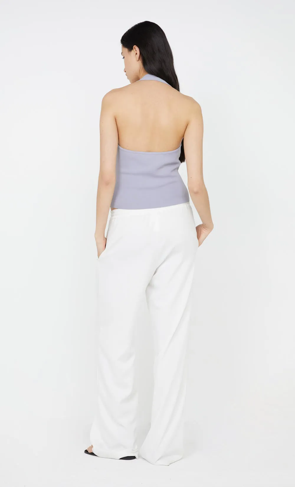 ILORA KNIT HALTER TOP - GREY sold by bec + bridge product image thumbnail 3