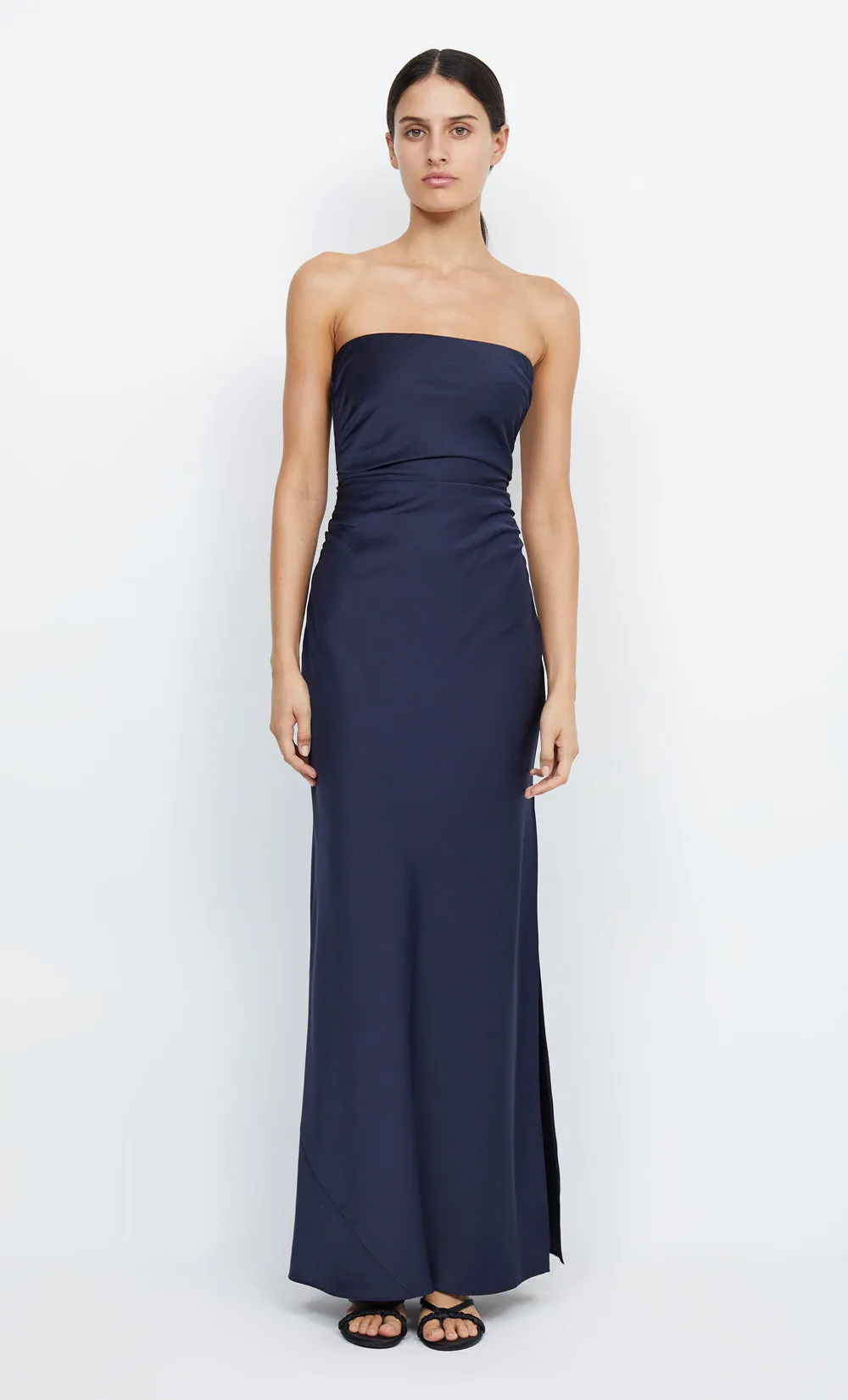 ETERNITY STRAPLESS MAXI DRESS - INK sold by bec + bridge