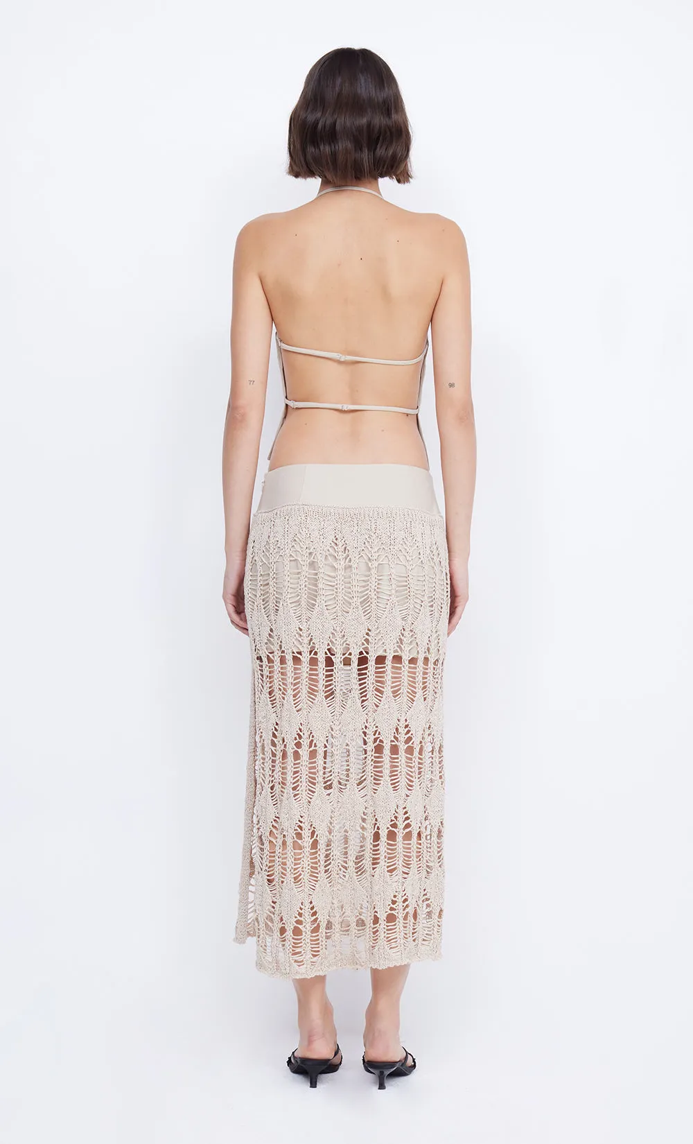 LYRA ASYMMETRIC TOP - BONE sold by bec + bridge product image thumbnail 2