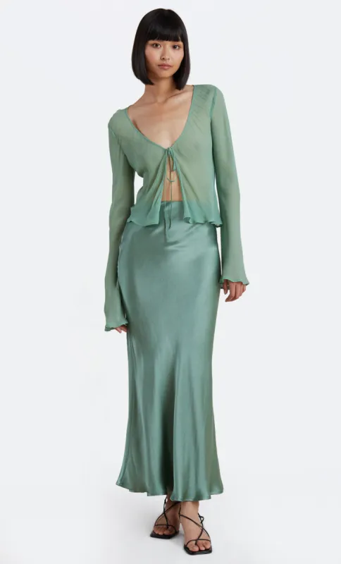 CHERI TOP - MOSS GREEN sold by bec + bridge