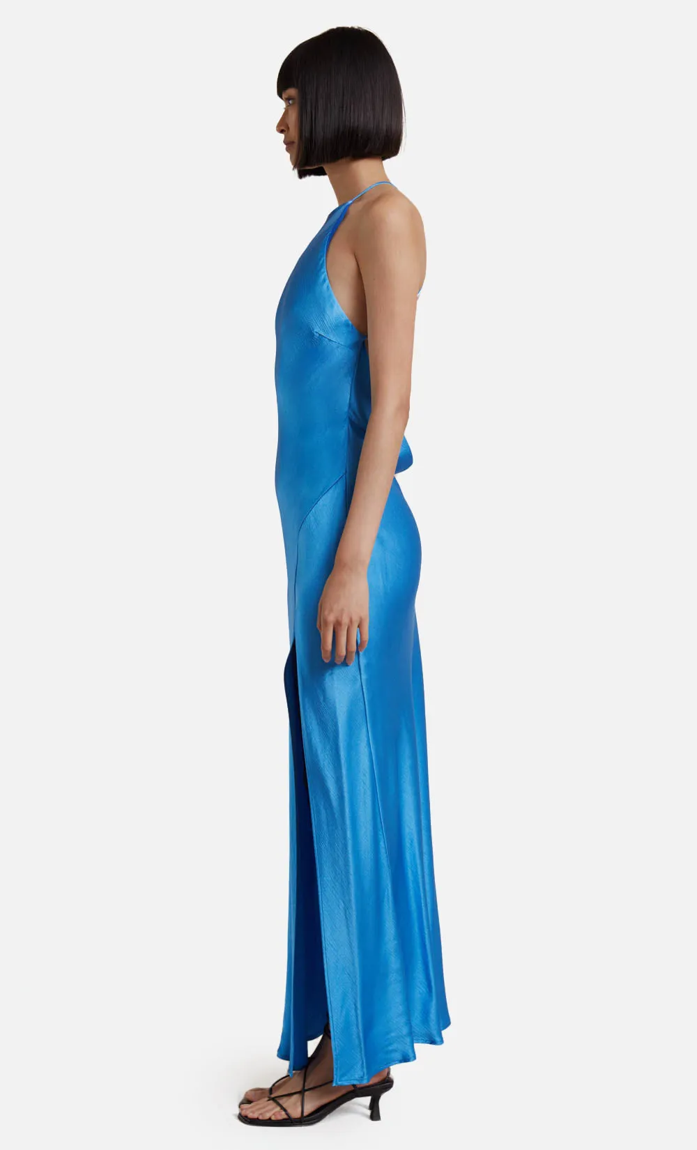 LOREN HALTER MIDI DRESS - MID BLUE sold by bec + bridge product image thumbnail 4