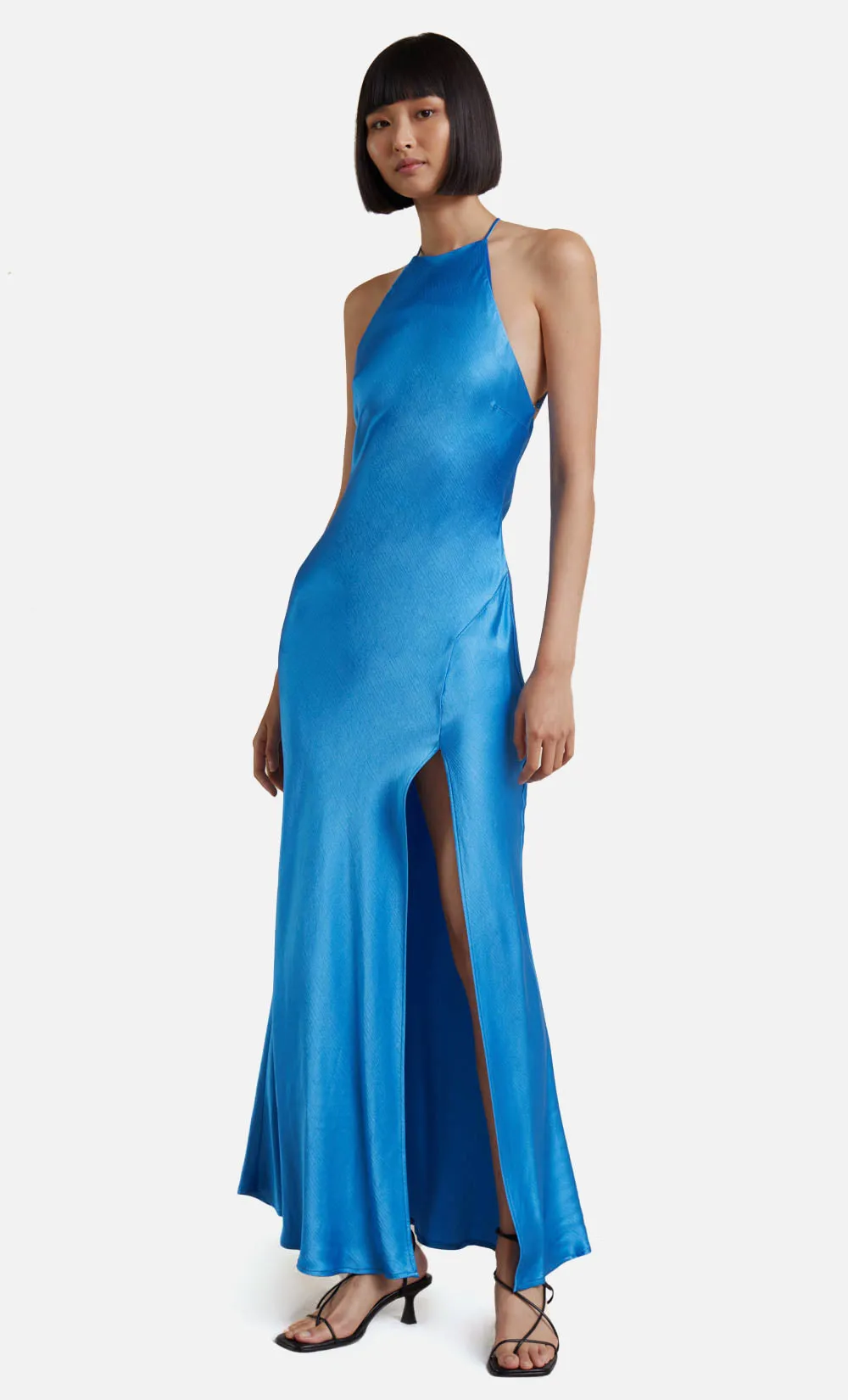 LOREN HALTER MIDI DRESS - MID BLUE sold by bec + bridge product image thumbnail 3