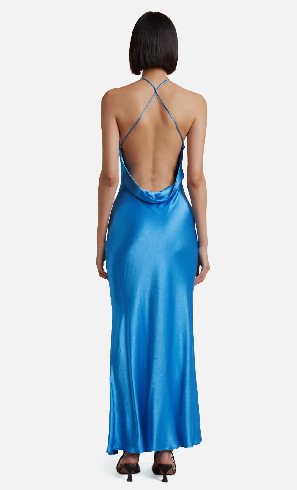 LOREN HALTER MIDI DRESS - MID BLUE sold by bec + bridge product image thumbnail 5