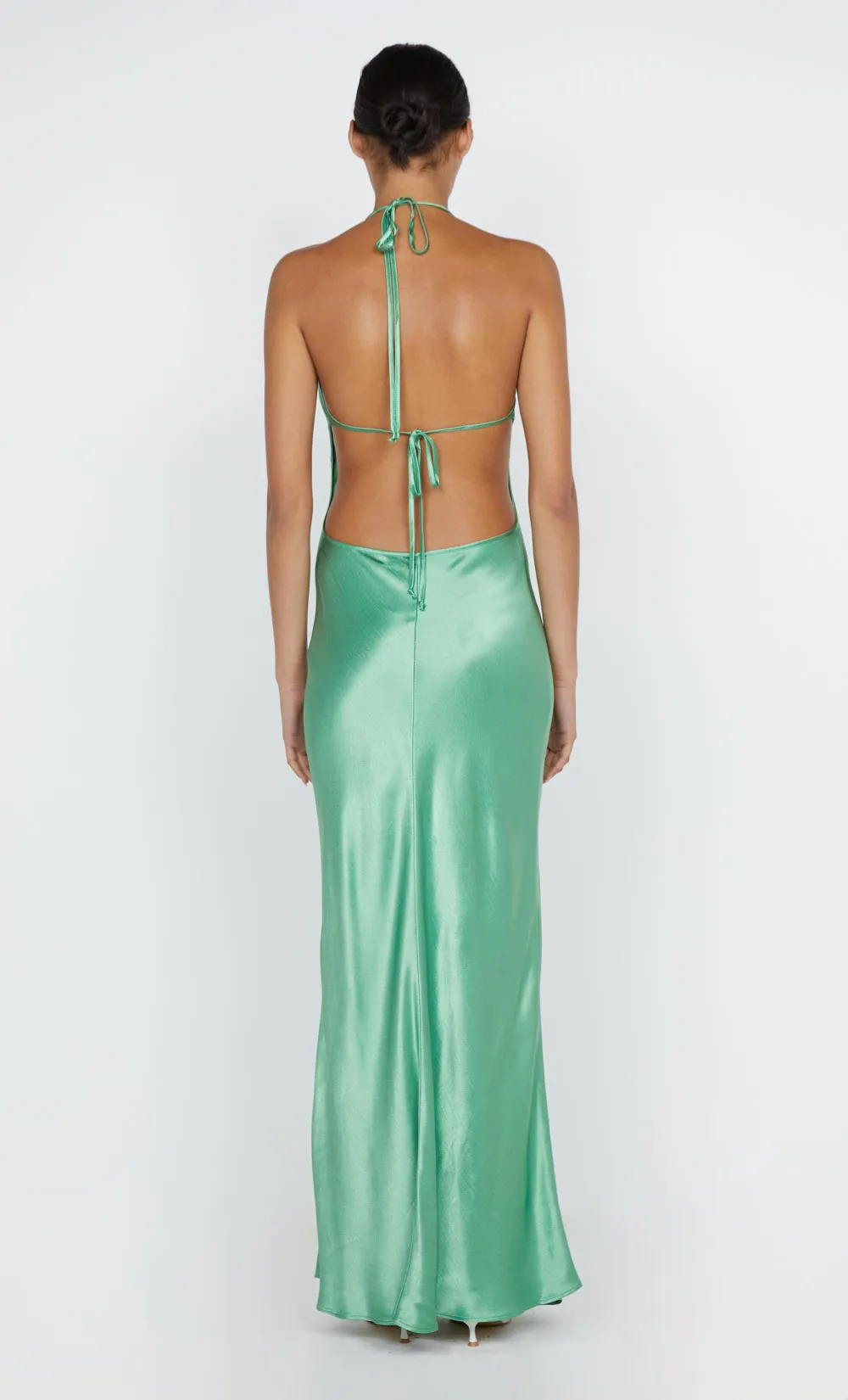 ZARIAH HALTER DRESS - GREEN APPLE sold by bec + bridge product image thumbnail 2
