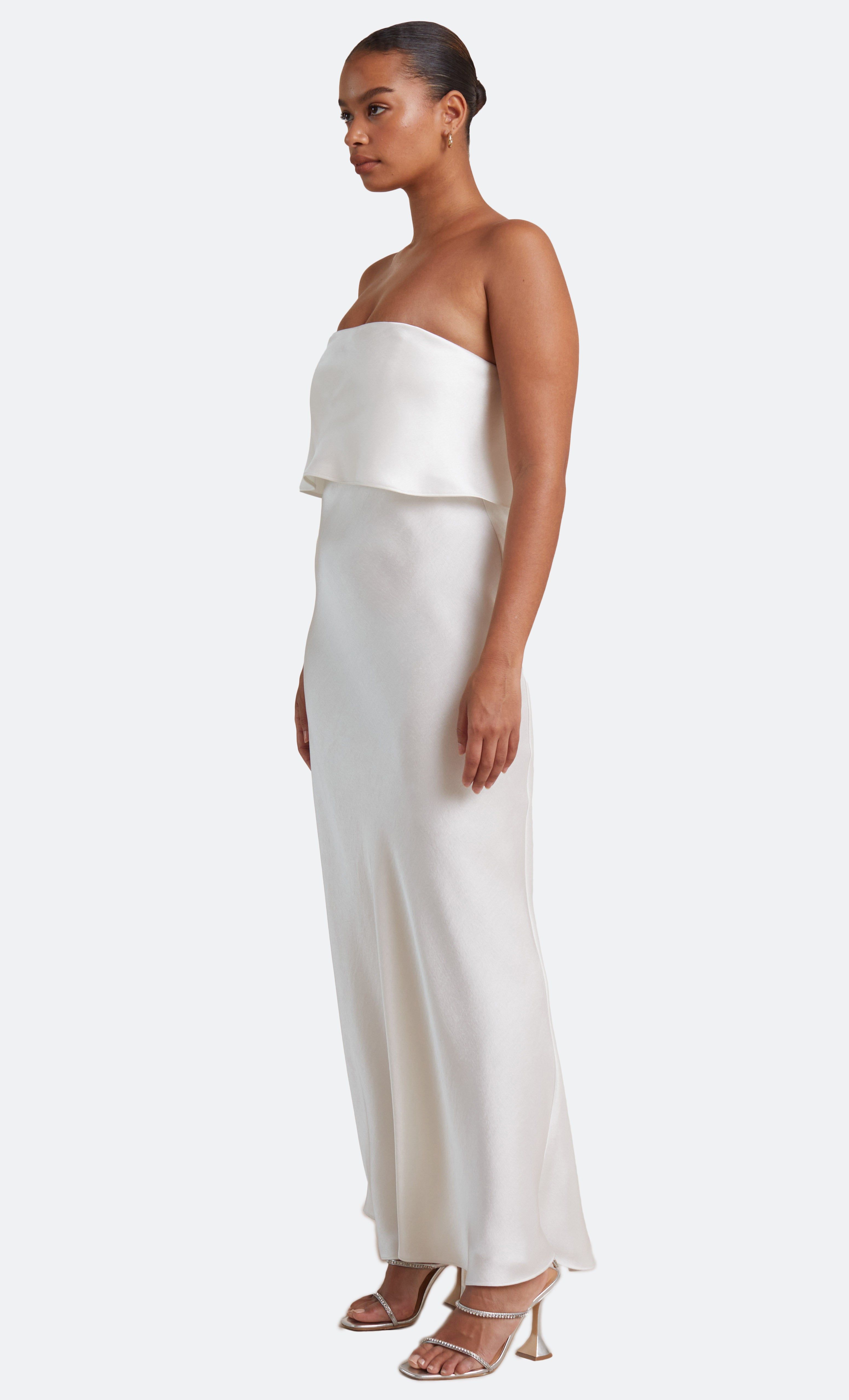 THE DREAMER OVERLAY DRESS - IVORY sold by bec + bridge product image thumbnail 3