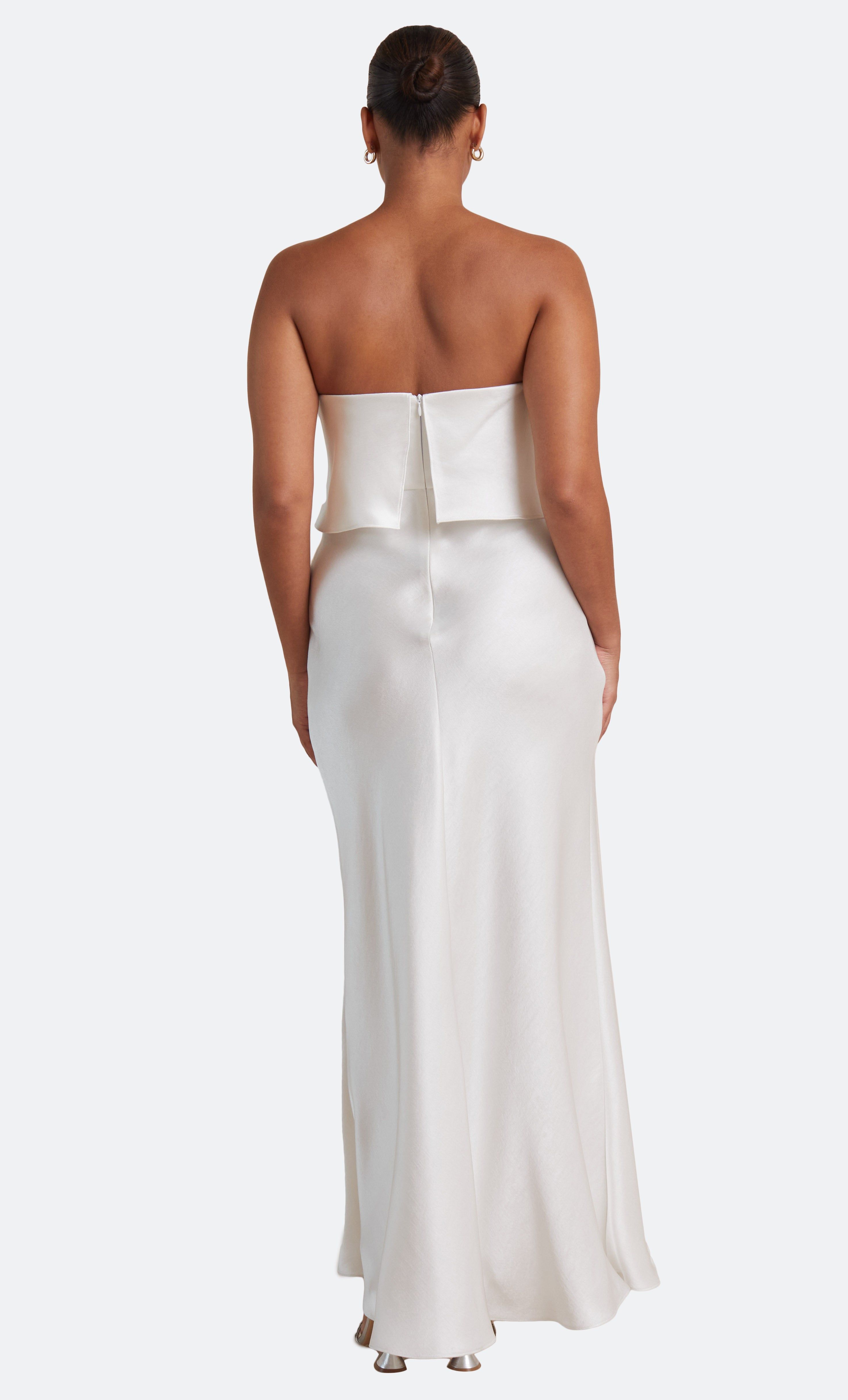 THE DREAMER OVERLAY DRESS - IVORY sold by bec + bridge product image thumbnail 2