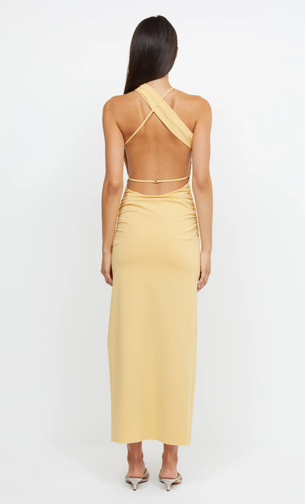 MONTANA CROSS OVER DRESS - STRAW sold by bec + bridge product image thumbnail 3