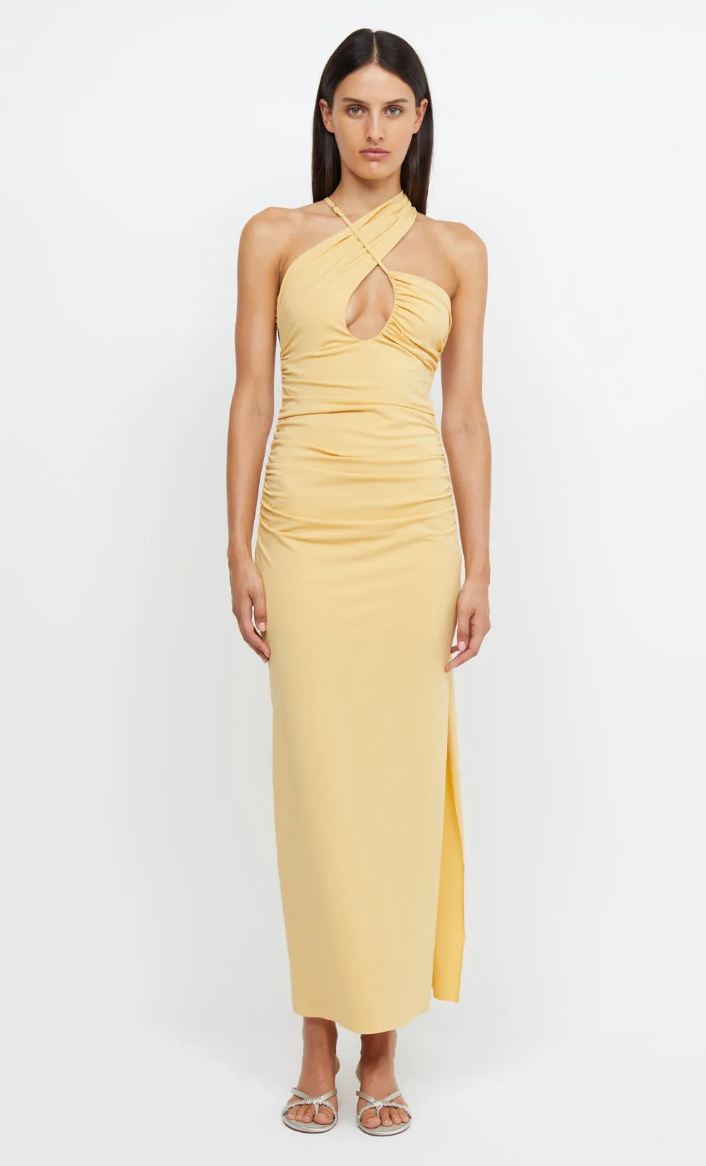 MONTANA CROSS OVER DRESS - STRAW sold by bec + bridge product image thumbnail 2