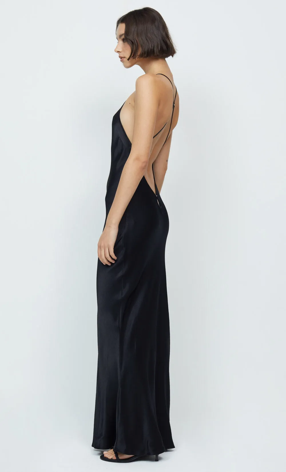 INDI MAXI DRESS - BLACK sold by bec + bridge product image thumbnail 4