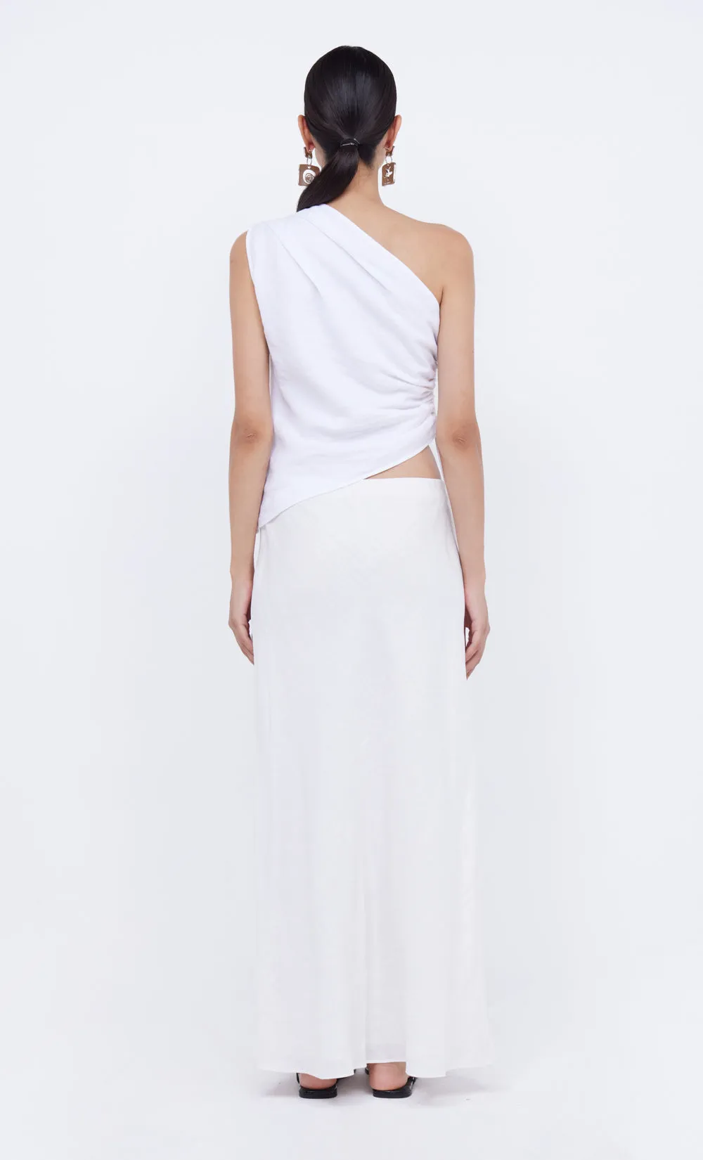 LARA ASYM TOP - IVORY sold by bec + bridge product image thumbnail 2