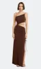 DILKON MAXI DRESS - DARK CHOCOLATE sold by bec + bridge