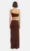 DILKON MAXI DRESS - DARK CHOCOLATE sold by bec + bridge