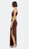 DILKON MAXI DRESS - DARK CHOCOLATE sold by bec + bridge