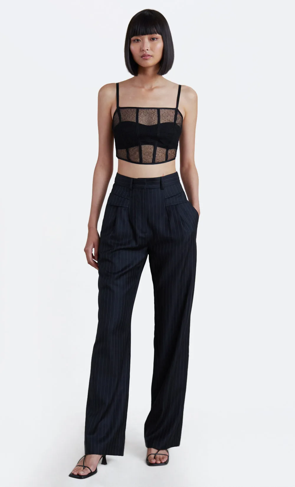 GABRIELLA CORSET - BLACK sold by bec + bridge