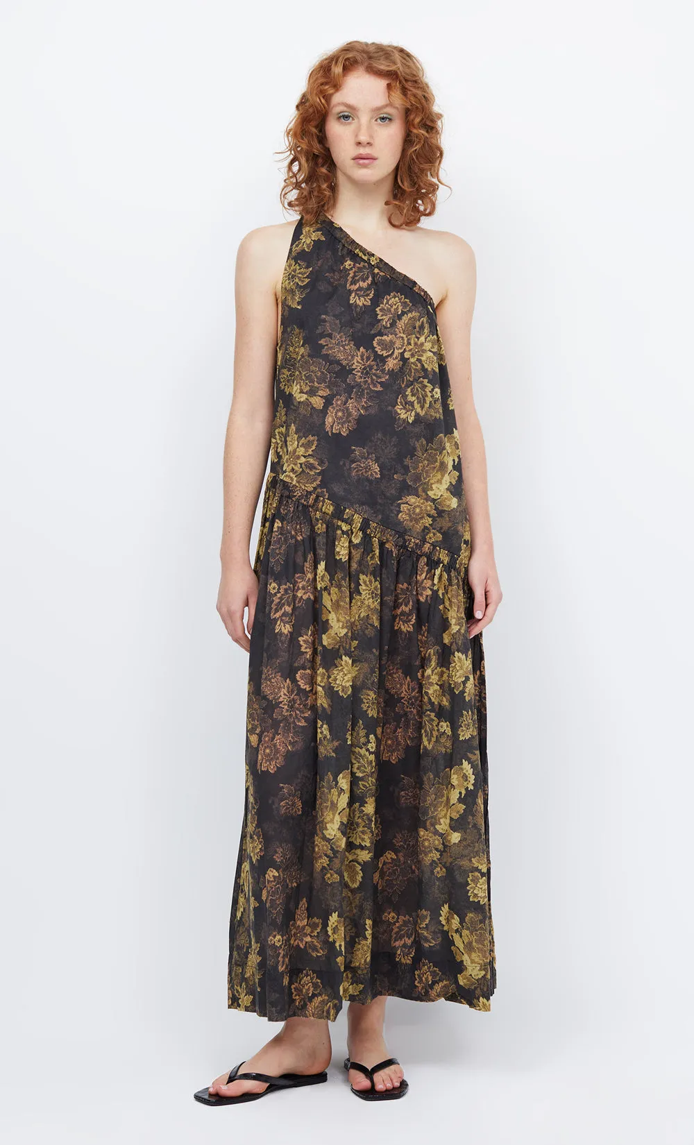 PALMER ASYM MAXI DRESS - JASPER FLORAL sold by bec + bridge