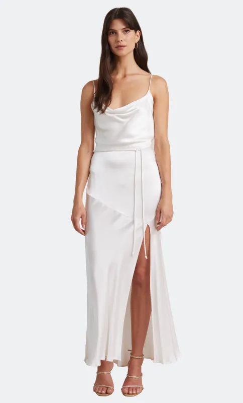 MOON DANCE MIDI DRESS - IVORY sold by bec + bridge
