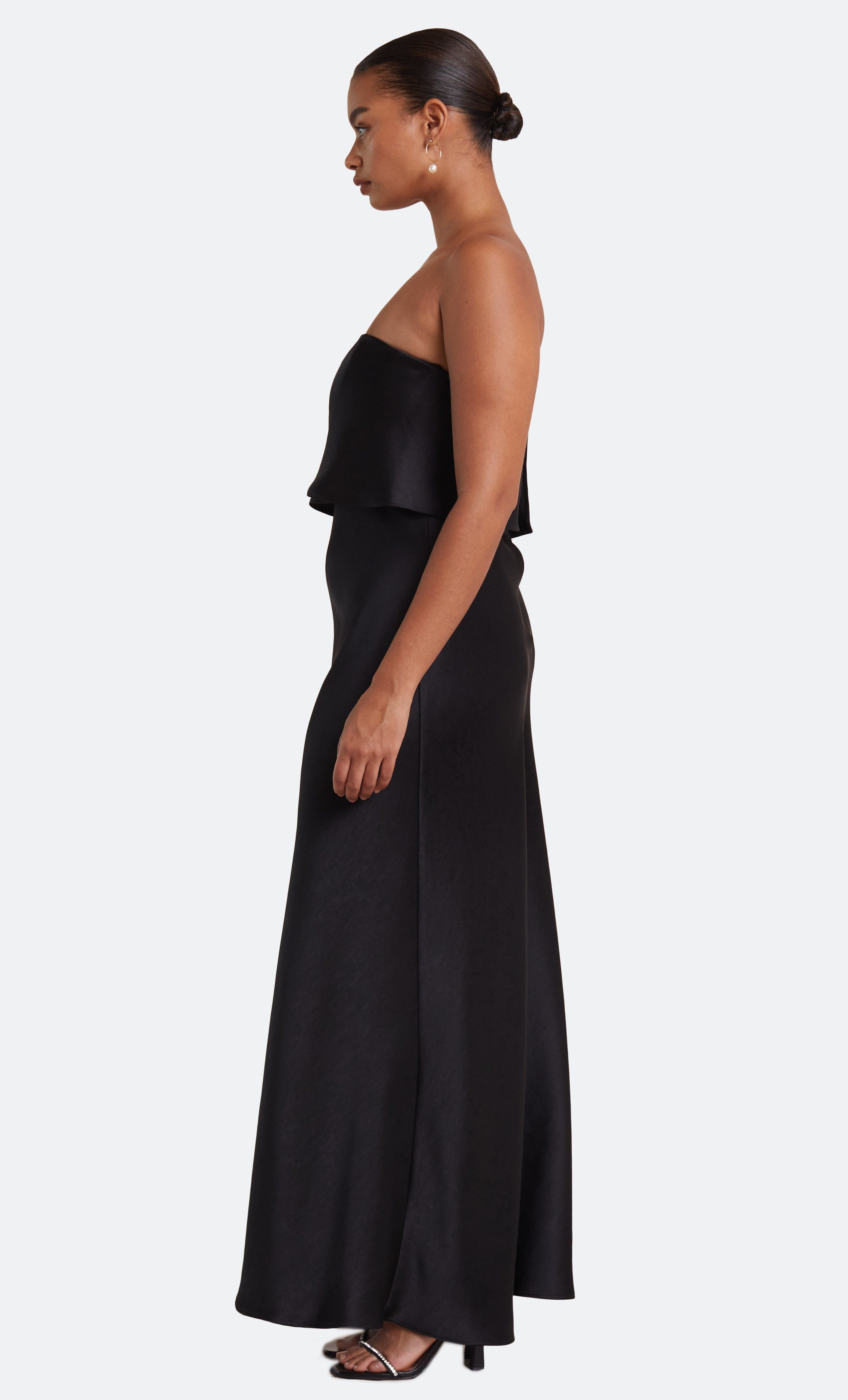 THE DREAMER OVERLAY DRESS - BLACK sold by bec + bridge product image thumbnail 4