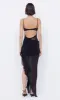 LIV ASYM DRESS  - BLACK sold by bec + bridge