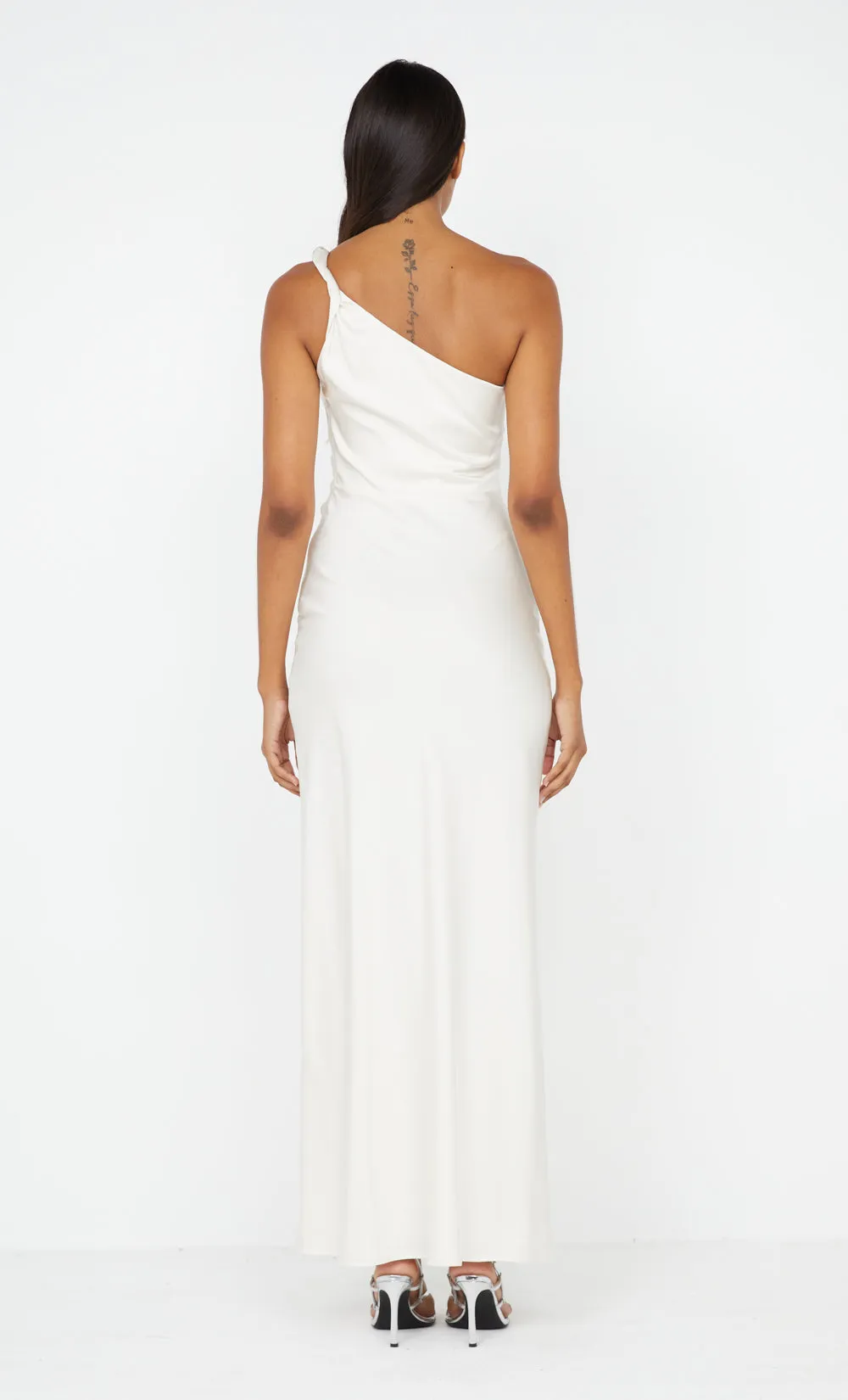 LUNETTA ASYM DRESS - CREAM sold by bec + bridge product image thumbnail 2