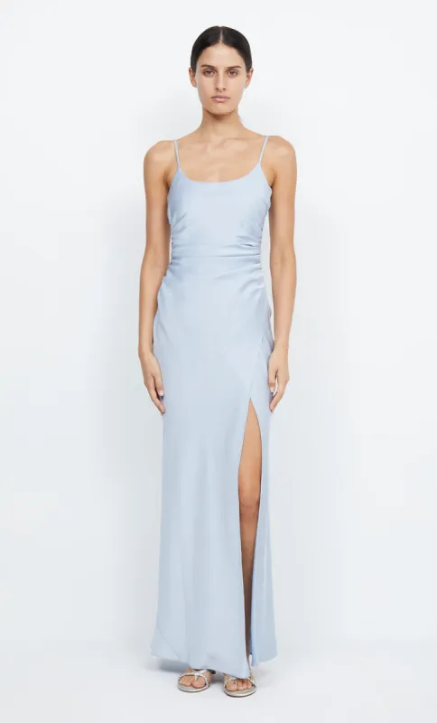 ETERNITY SCOOP MAXI DRESS - DUSTY BLUE sold by bec + bridge