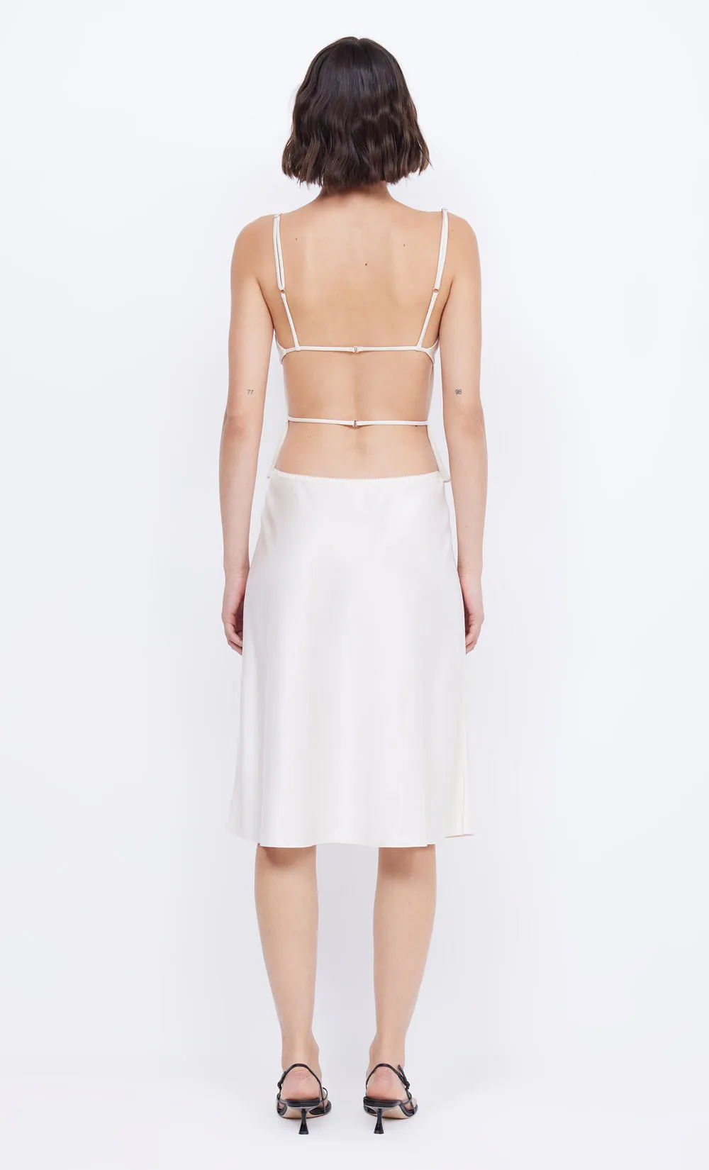 MARI LOU GATHERED CAMI - CREAM sold by bec + bridge product image thumbnail 3