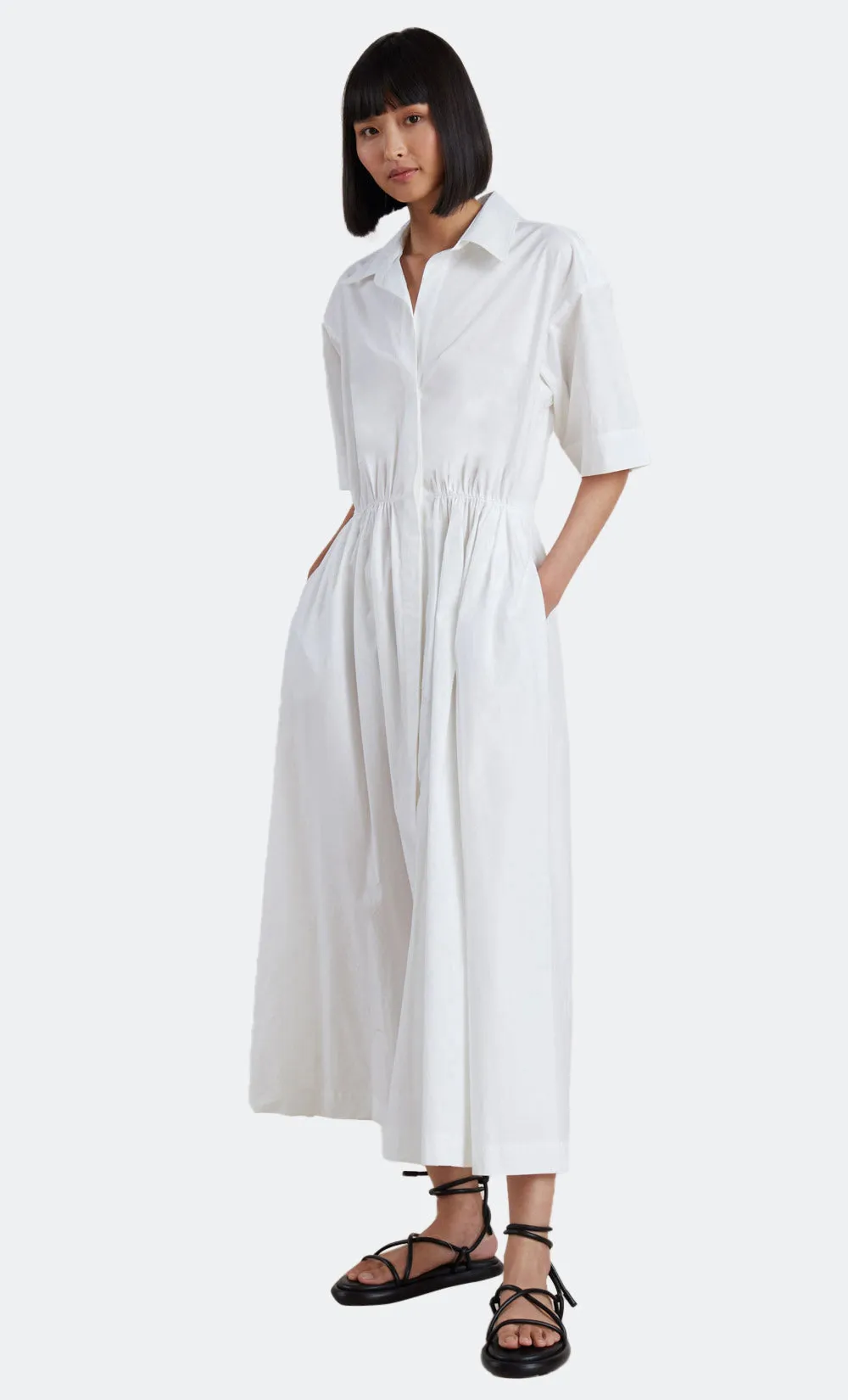 EDDIE MAXI DRESS - WHITE sold by bec + bridge