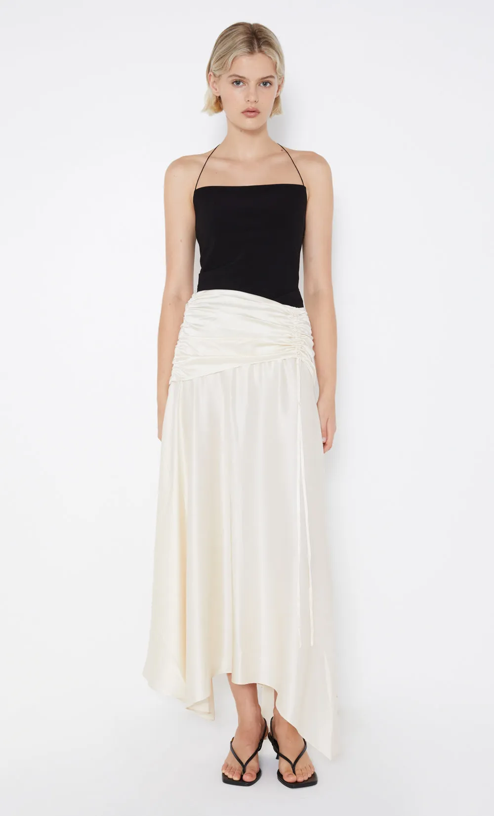 ELVIE HALTER TOP - BLACK sold by bec + bridge