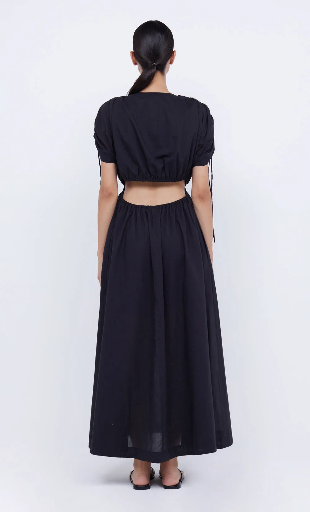 CAPRI V MAXI DRESS - BLACK sold by bec + bridge product image thumbnail 2