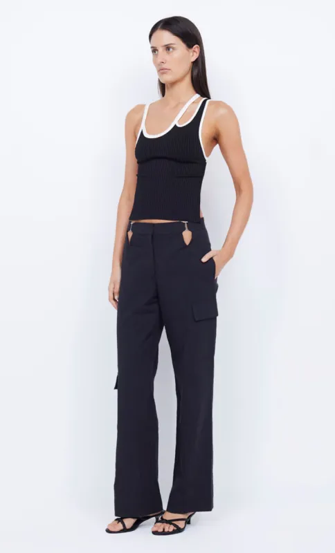 CLAUDE PANT - BLACK sold by bec + bridge