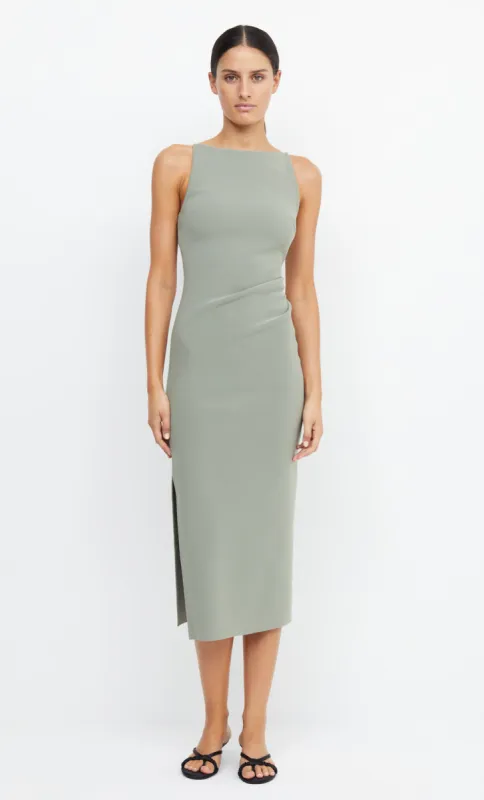 BE MINE TUCK DRESS - SAGE sold by bec + bridge