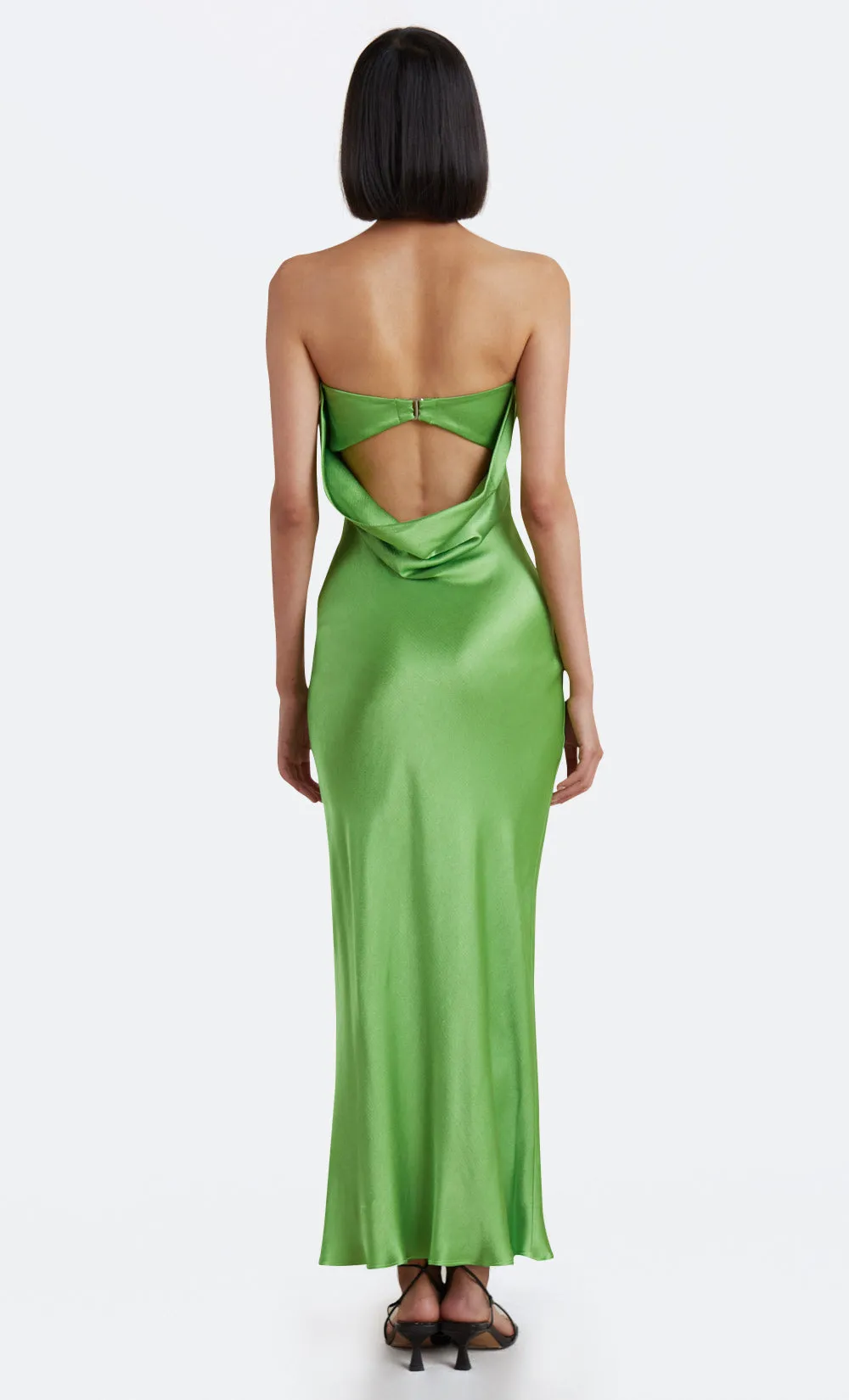 MOON DANCE STRAPLESS DRESS - SWEET PEA GREEN sold by bec + bridge product image thumbnail 2