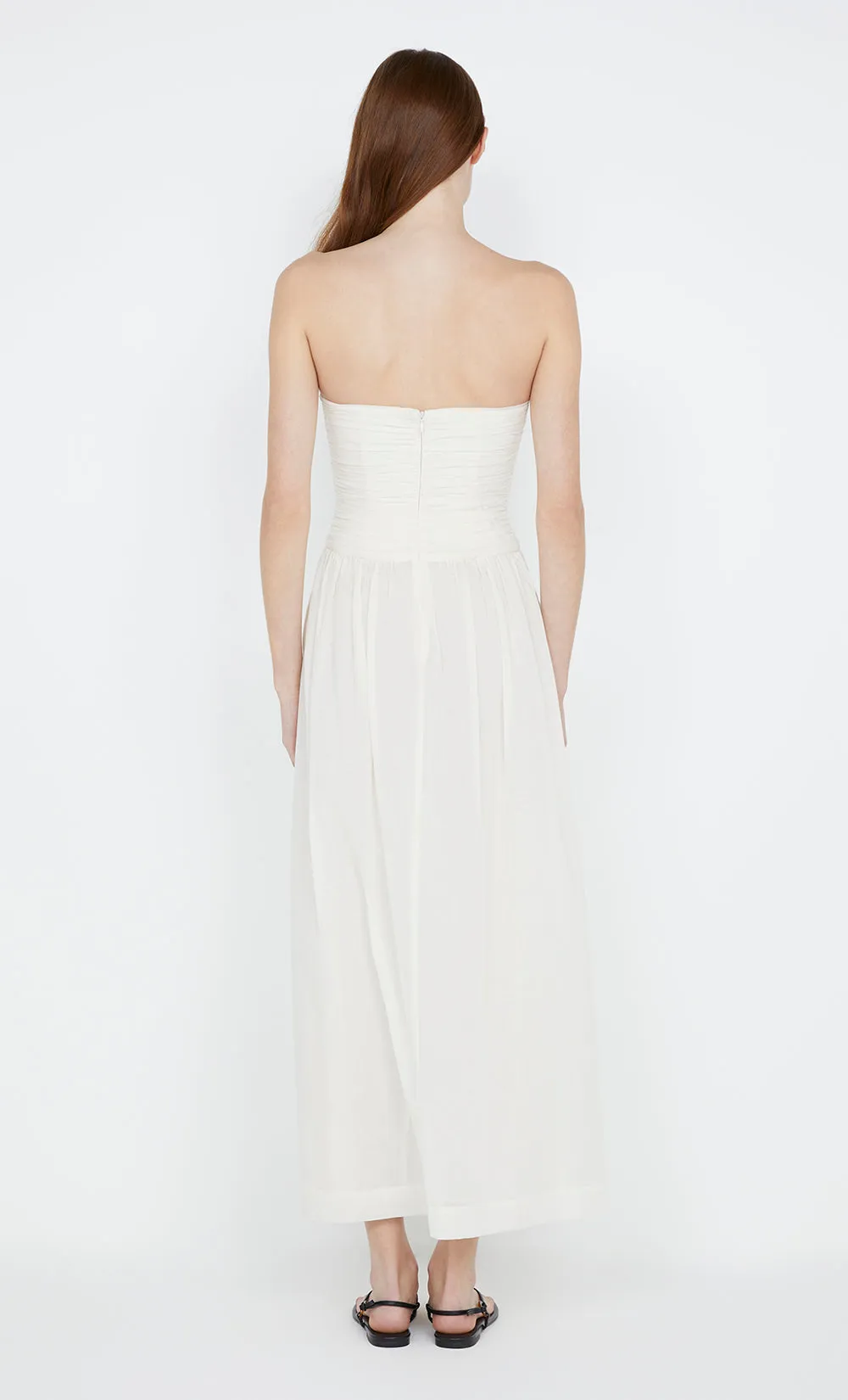 PALMER STRAPLESS MAXI DRESS - IVORY sold by bec + bridge product image thumbnail 2