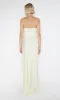 EMILIA SCOOP NECK DRESS - ICE YELLOW sold by bec + bridge