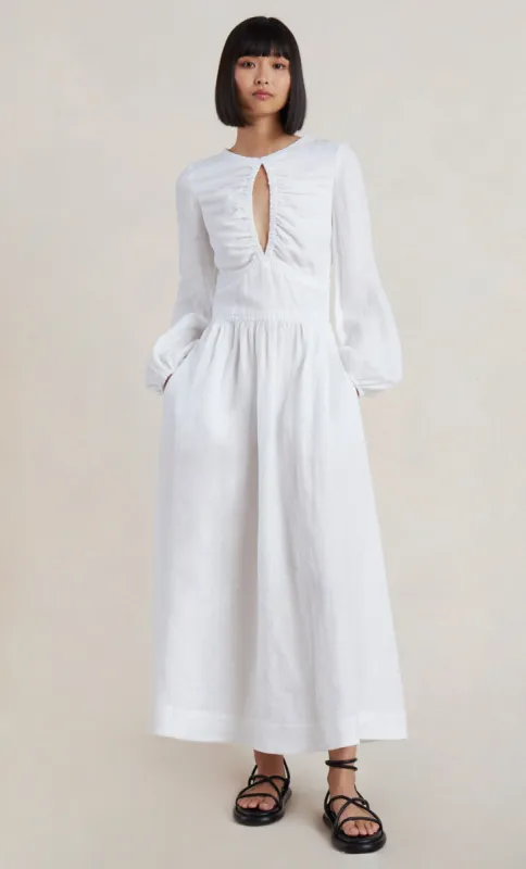 JOSEPHINE MAXI DRESS - IVORY sold by bec + bridge